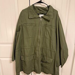 Old Navy Women’s Utility Jacket in Army Green